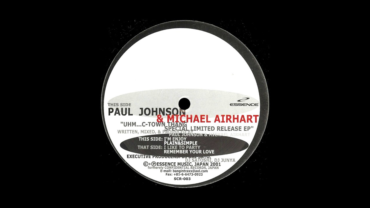 Paul Johnson & Michael Airhart ‎ - Plain & Simple