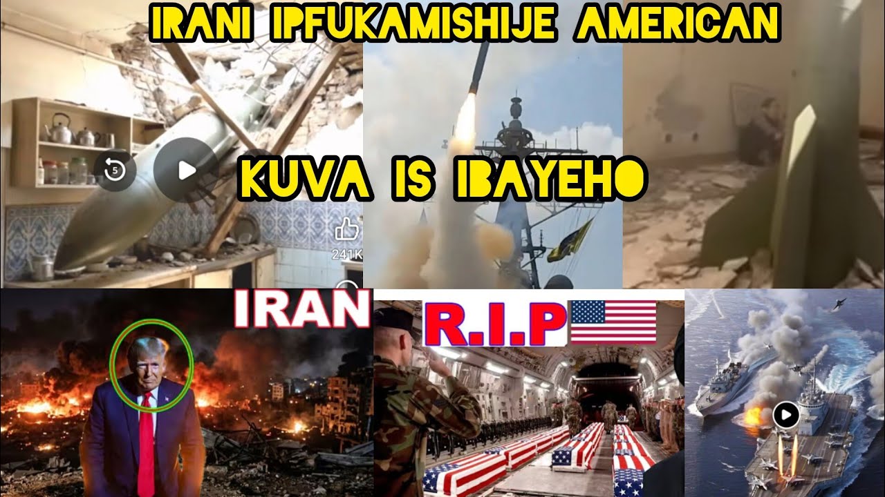 💔IRANI SISINAGUFI IMANA IHOREYE ABOMURI GAZA YERUSAREMU IBAYE AMATONGO 