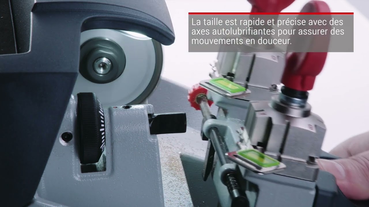 Comment tailler les clés résidentielles, de véhicules et spéciales. Silca Rekord Pro S