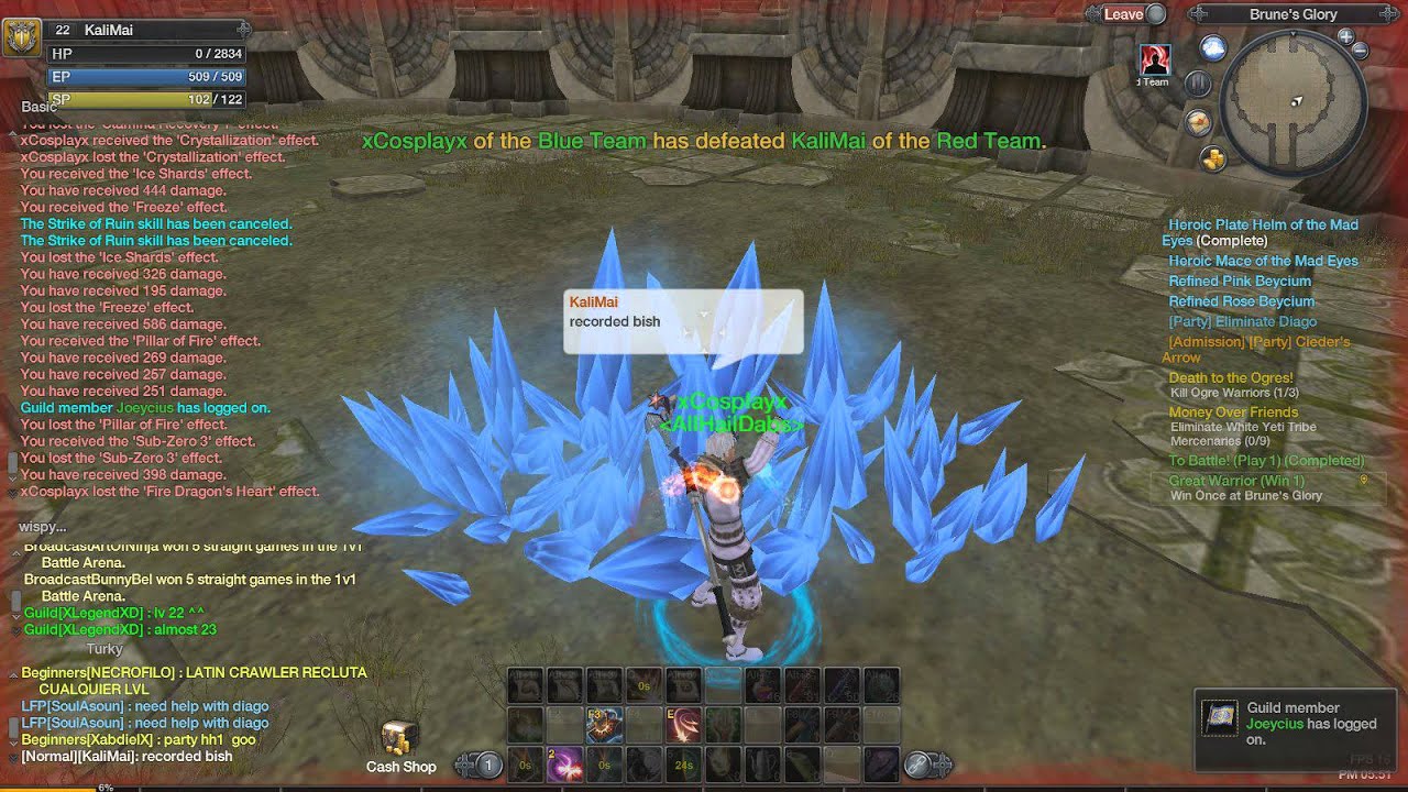 Raiderz  Cosplay  Skill Points Hack/ Brunes