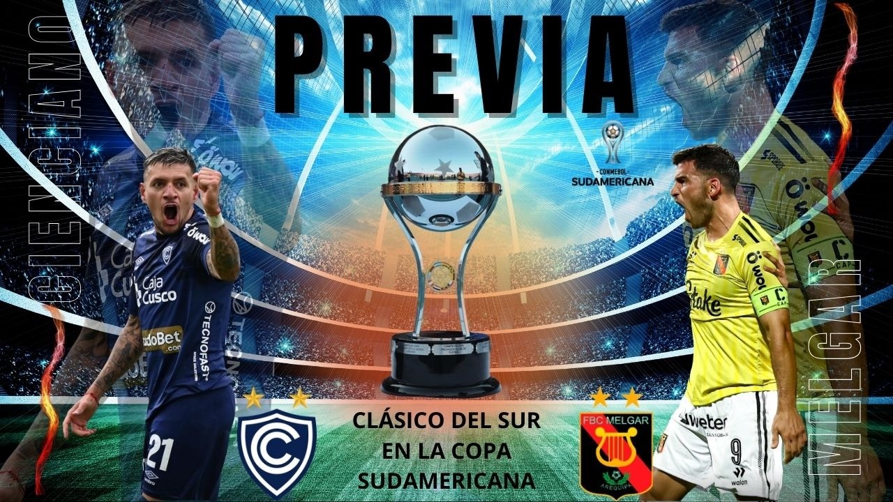 ⚽Así llegan MELGAR Y CIENCIANO al partido de la Sudamericana💥Alineaciones