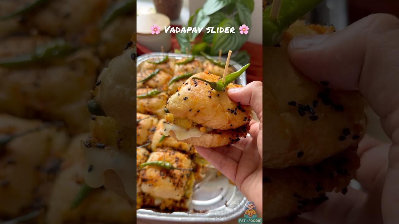 Diwali Special: Vada Pav Sliders | Easy Party Snack Recipe 🎉🍔