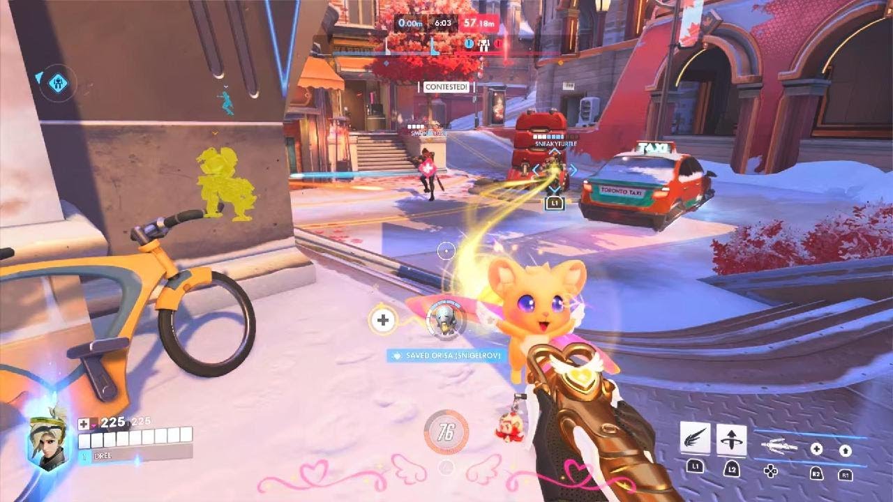 Overwatch_mercy game play