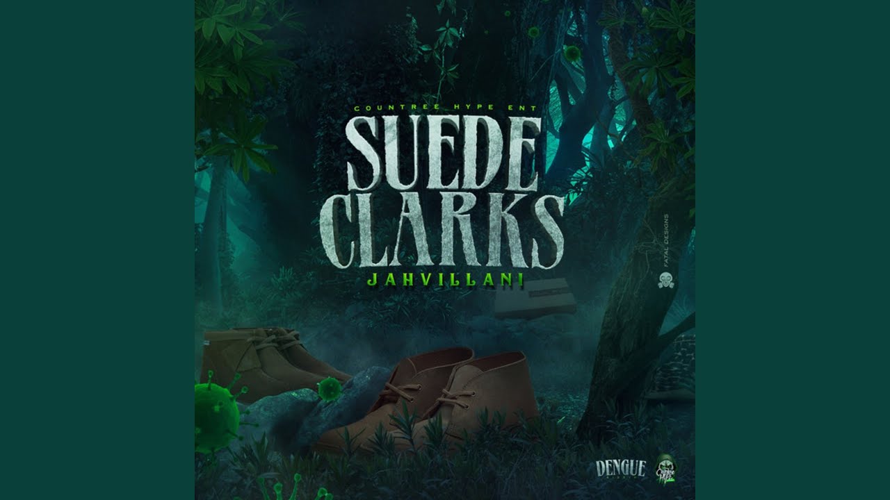 Suede Clarks