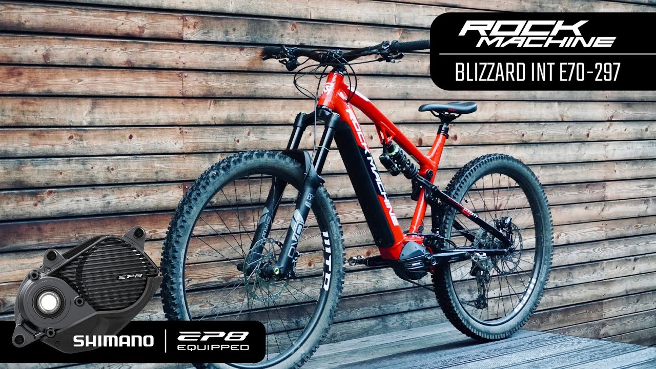 Enduro E-Bike: Rock Machine Blizzard INT e70-297
