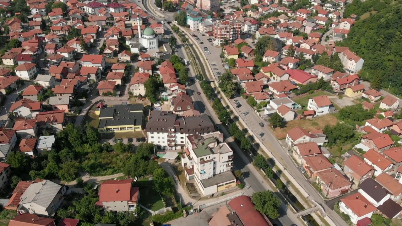 Gračanica - centar - čaršija let 4K