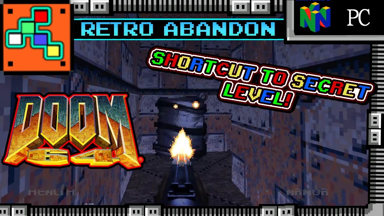 SHOOT THE BARRELS! How to access DOOM 64's secret level, HECTIC!
