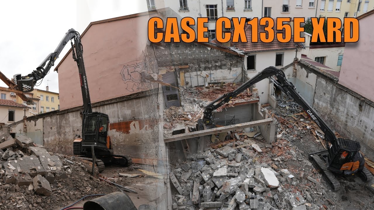 5 Reasons the CASE CX135E is a Game Changer for Demolition