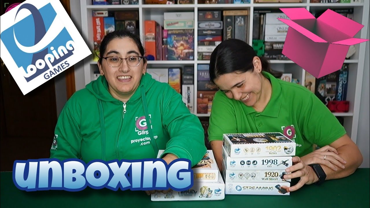 Unbox Juegos de mesa de editorial Looping Games 📦👀😇