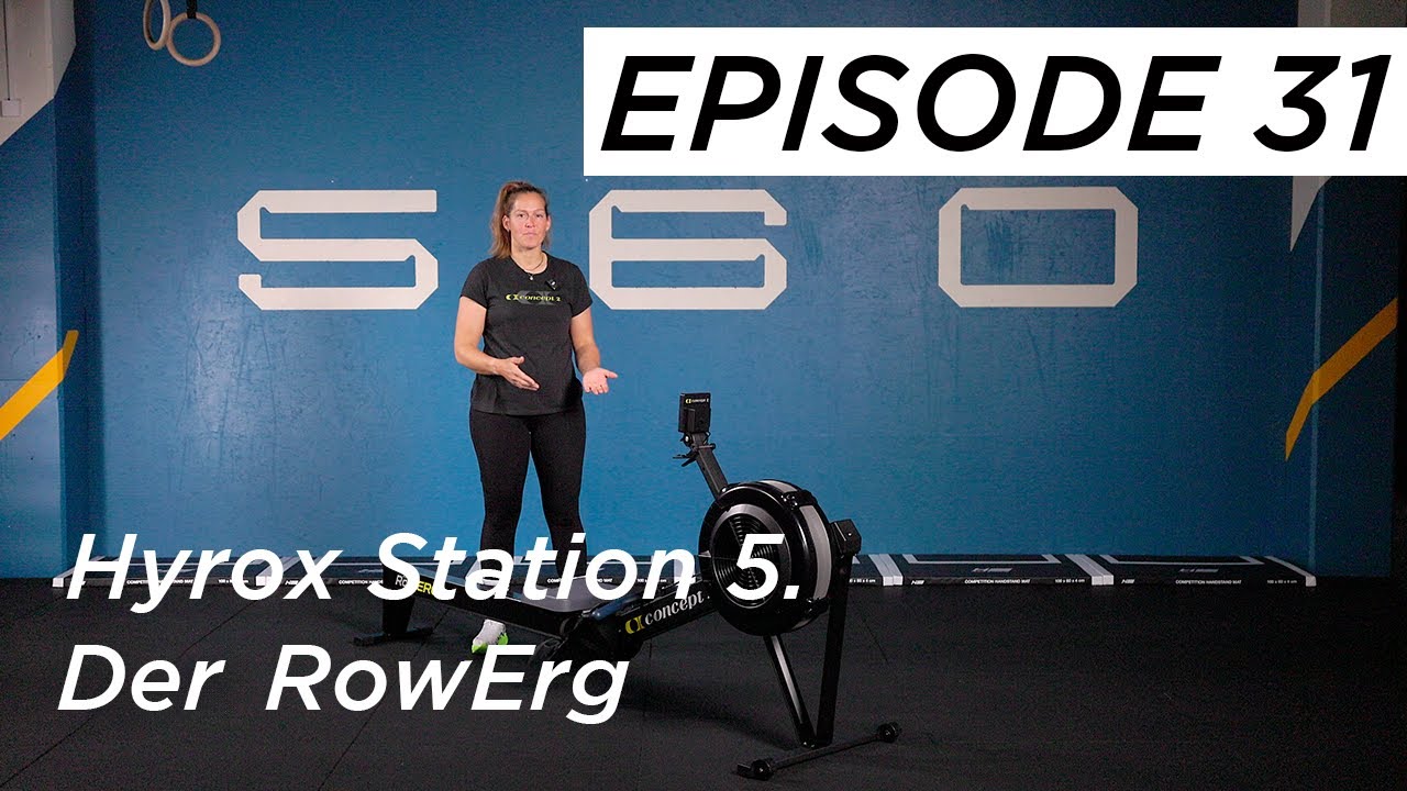 Concept2 RowErg - So bewältigst Du die Station 5 bei HYROX