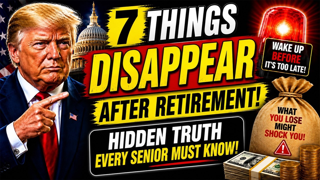 7 Things That DISAPPEAR After Retirement 🚨 | Hidden Truth Every Senior Must Know