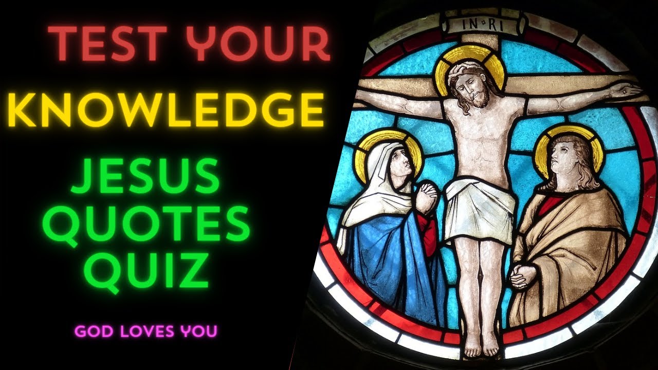 Test Your Knowledge📖: Jesus✝️ Quotes Quiz 