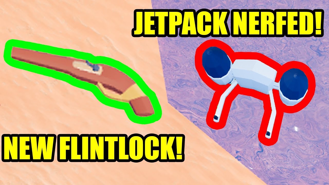 [FULL GUIDE] NEW FLINTLOCK, JETPACK NERF UPDATE! | Roblox Jailbreak