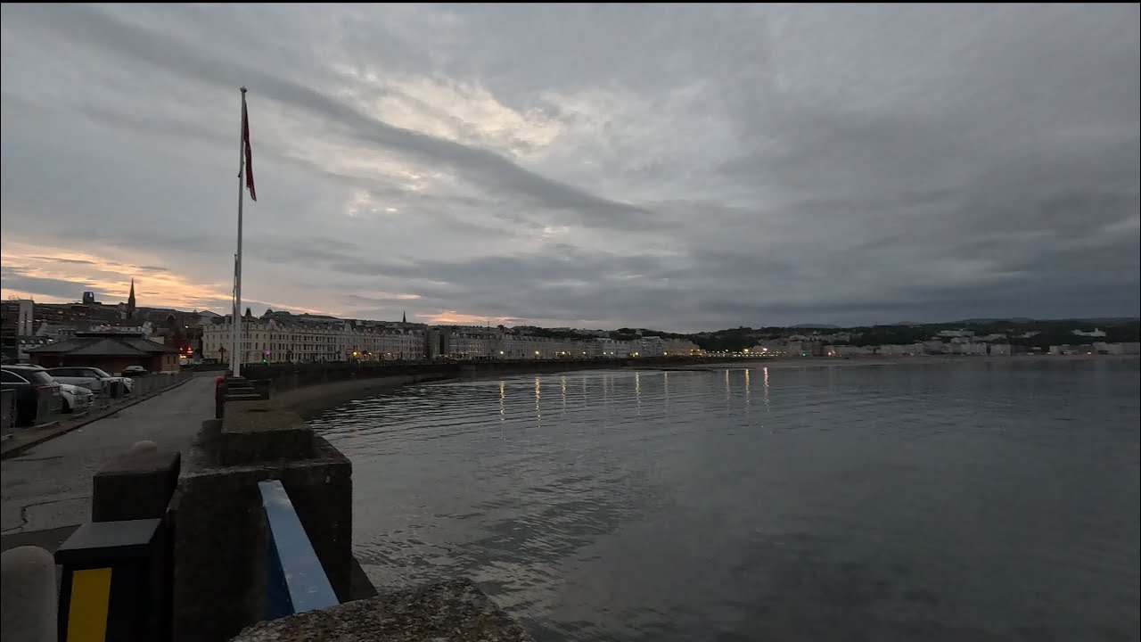 Friday night in Douglas Isle of Man