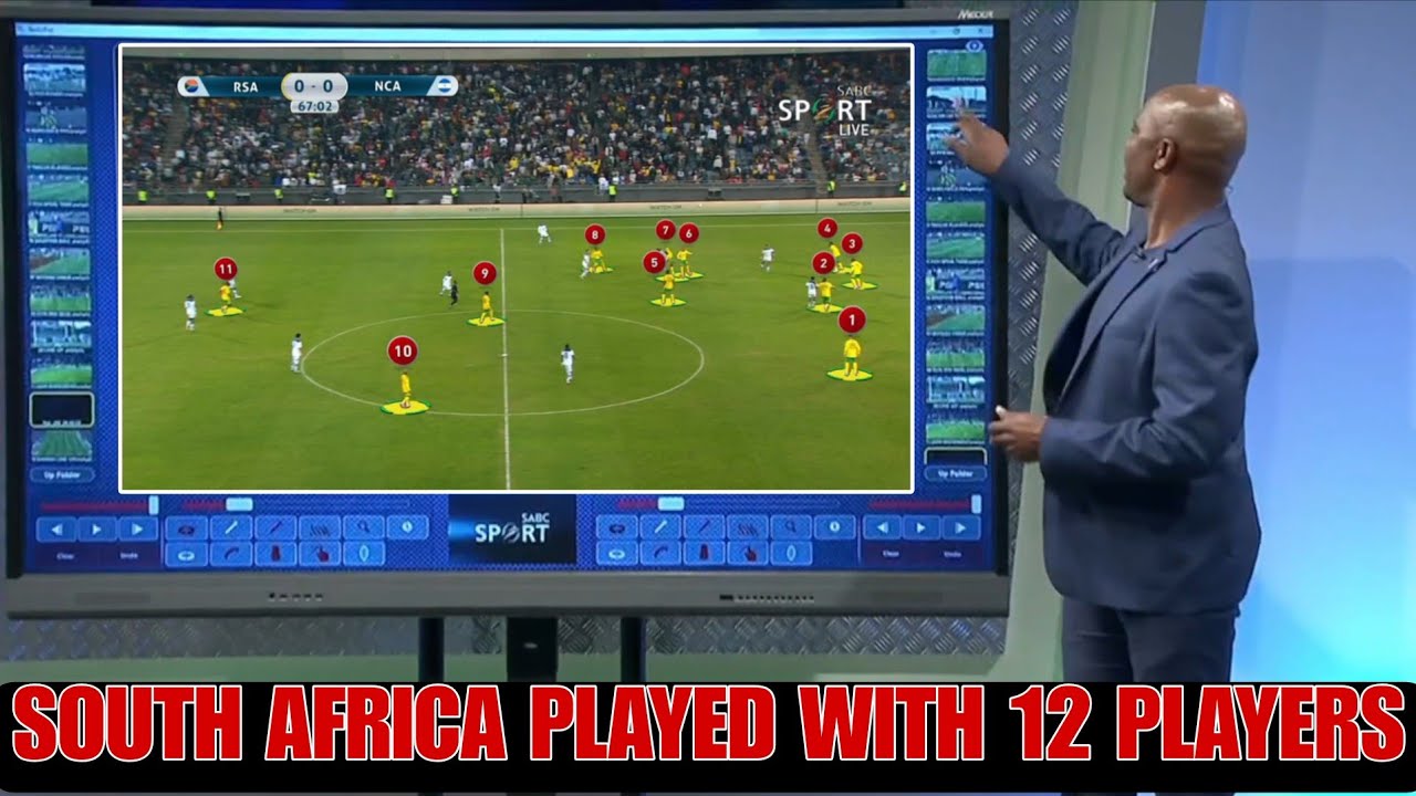 Soccer Zone | South Africa are disqualified in FIFA | 12 players on the field 