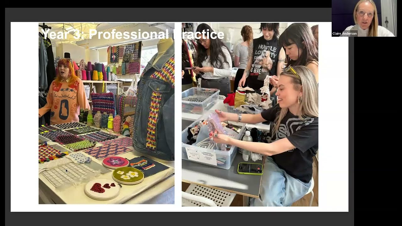 BA (Hons) Textile Design | Course Recording