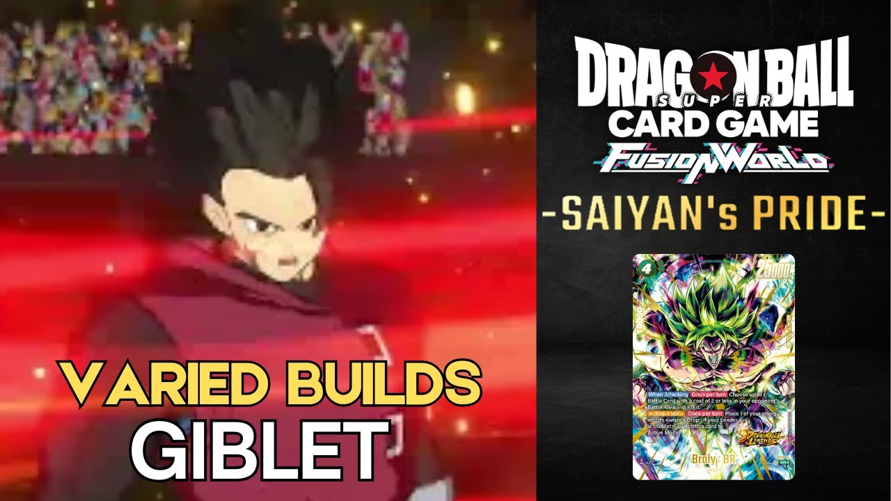 Varied Builds! - Giblet vs Goku GT and Kid Buu - (Dragon Ball Super Card Game Fusion World) [FB08]
