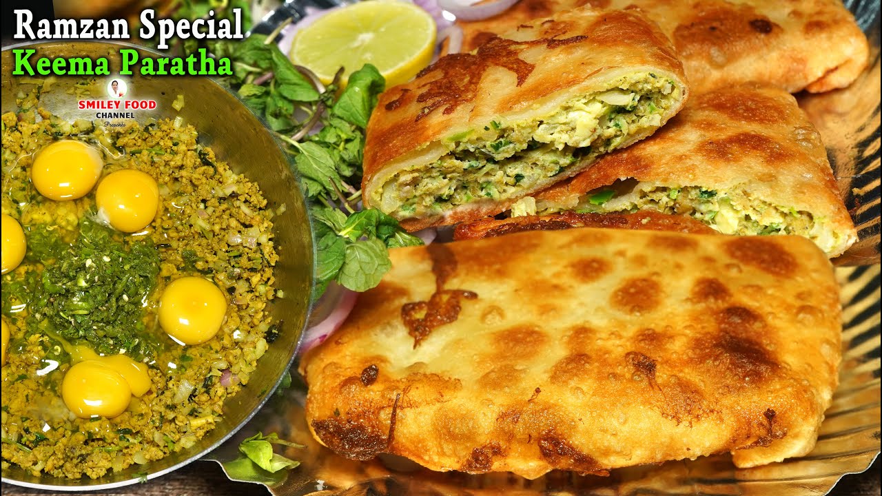 कबाब की तरह खुसबूदार इफ्तार बाजार वाला चिकन खीमा पराठा Iftar Special Keema Paratha Recipe | Ramadan