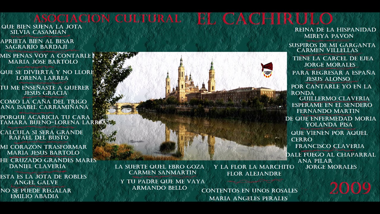 EL CACHIRULO,JOTAS ARAGONESAS  2009