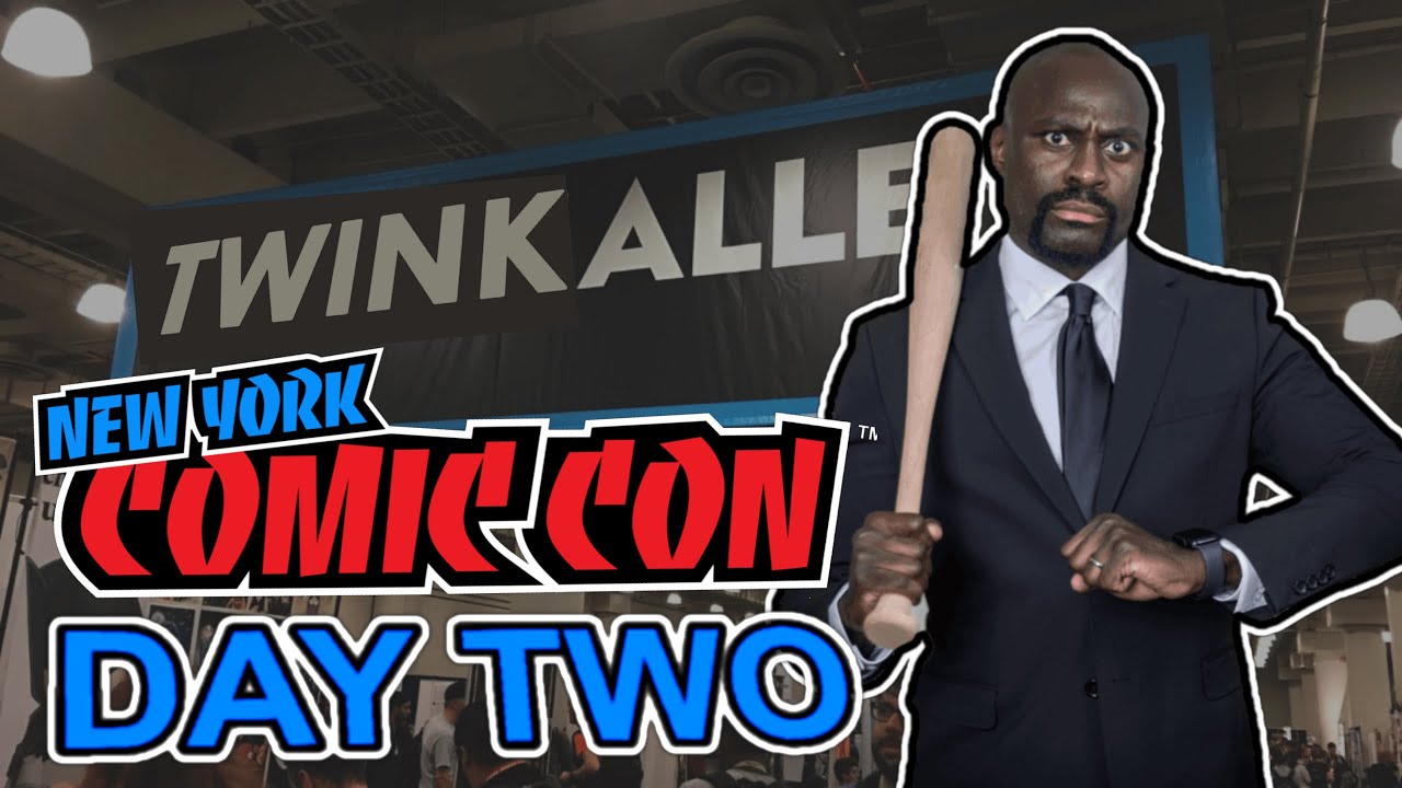 BURTSTREAM IRL 🔴 NEW YORK COMIC CON DAY TWO