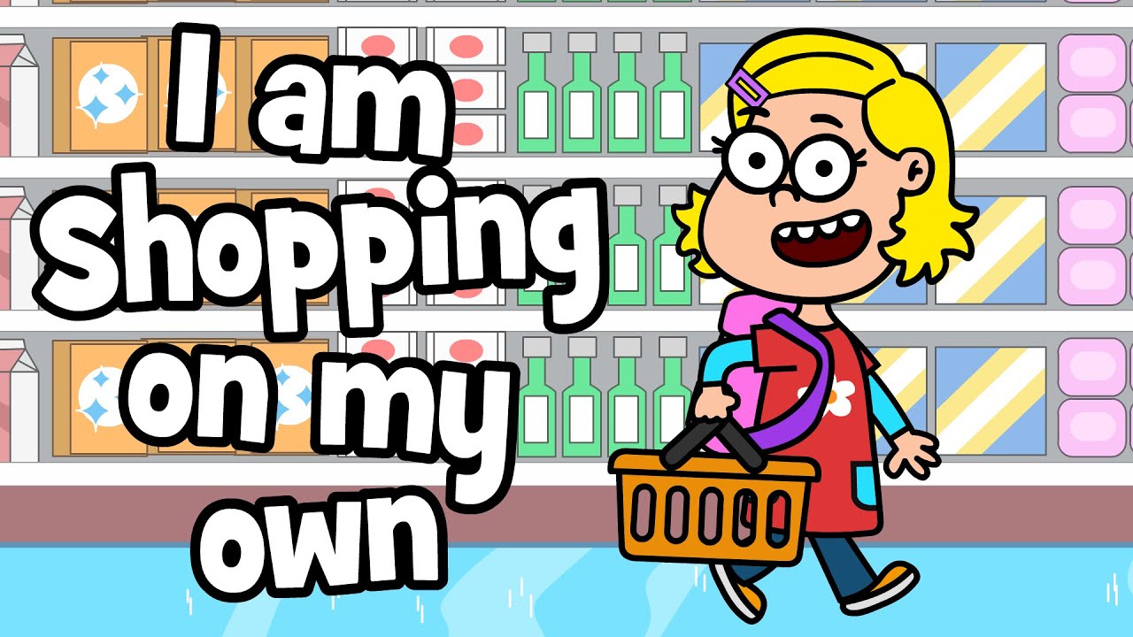 Grocery shopping children's song - I am shopping on my own | Hooray Kids Songs & Nursery Rhymes