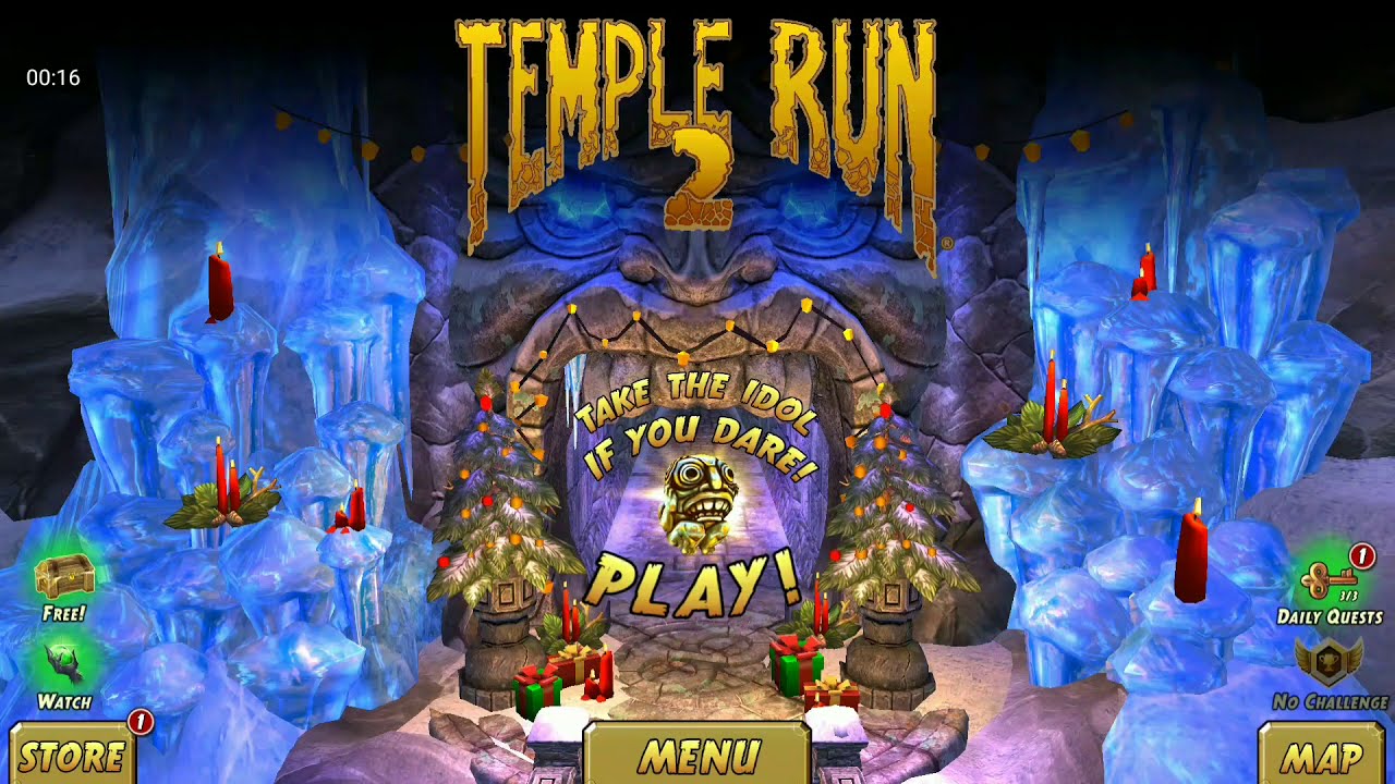 Temple Run 2 Frozen Festivals Map
