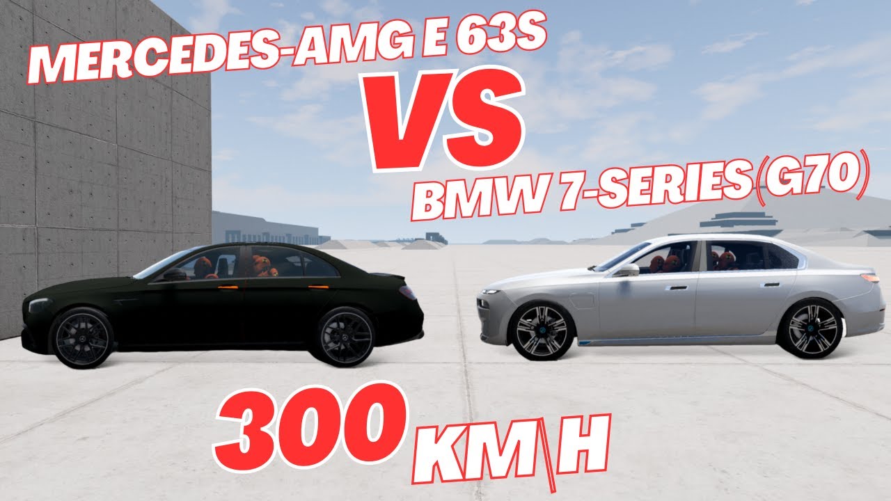 High-Speed Crash Tests: Epic Collisions in BeamNG Drive!