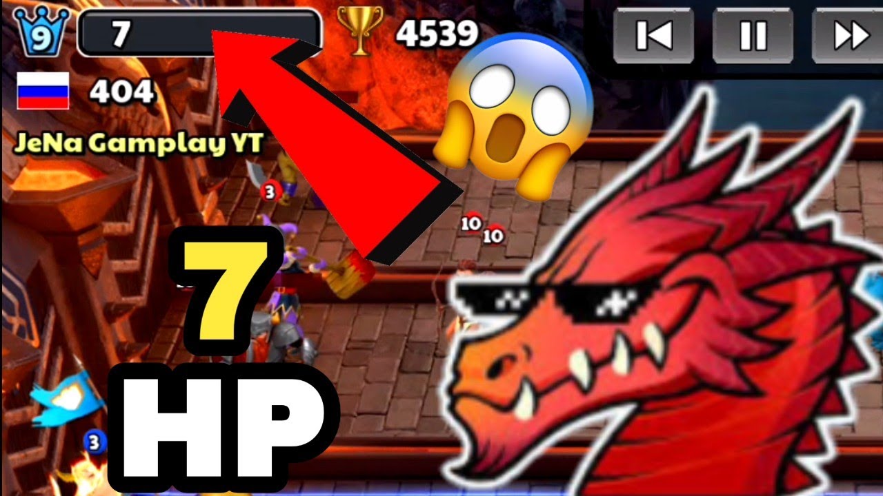 (7 HP) Most Thrilling Battle! Castle Crush 