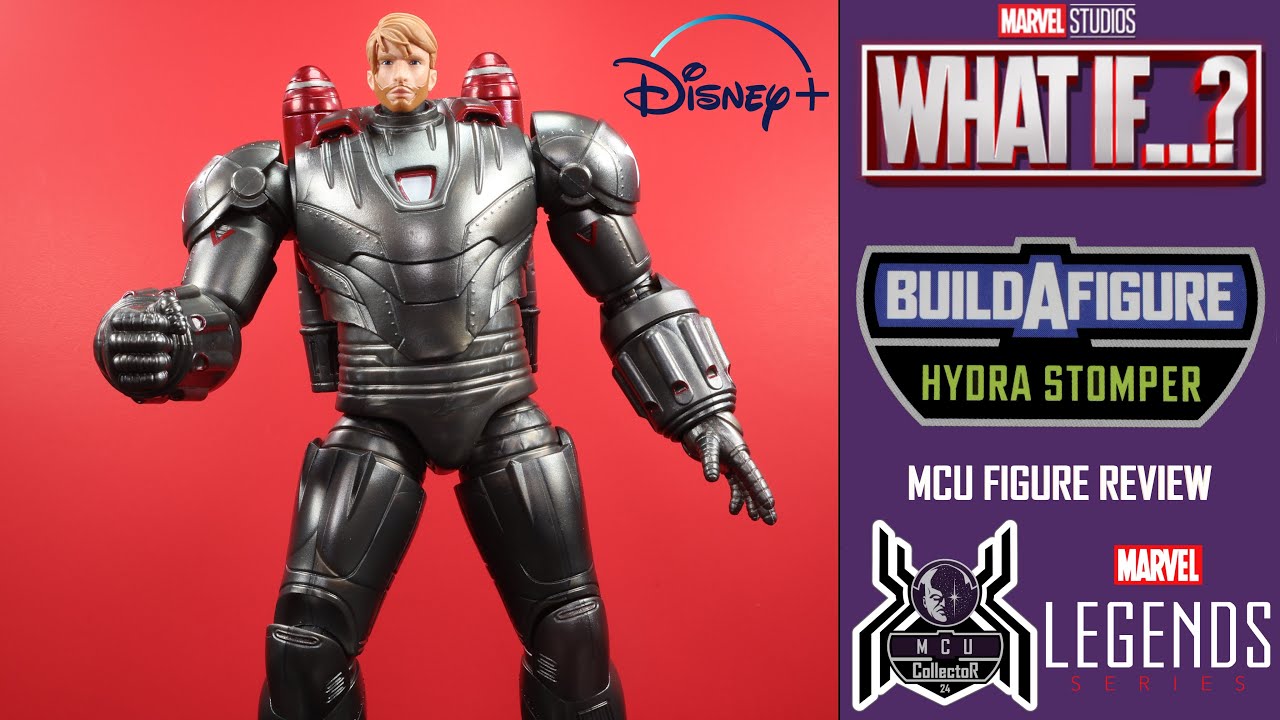 Marvel Legends HYDRA STOMPER Steve Rogers What If...? Season 2 BAF Wave MCU Figure Review