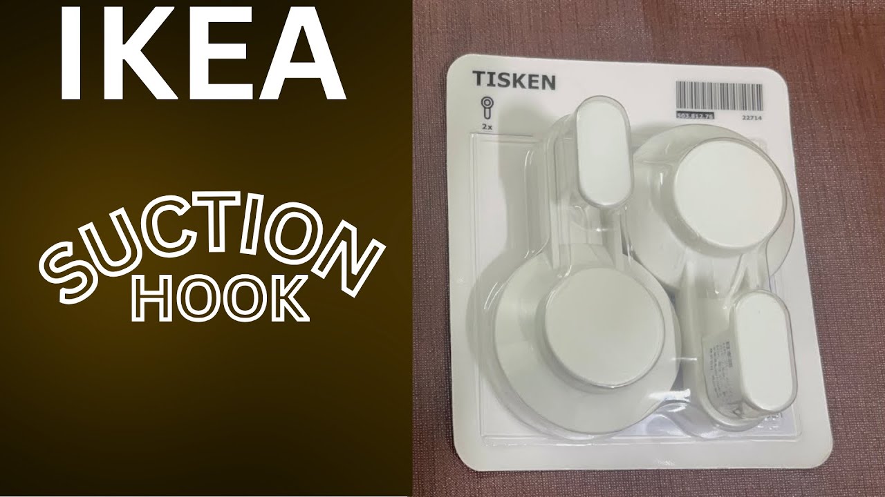 IKEA Tisken Hook with Suction Cup | Multipurpose | Installation & Removal