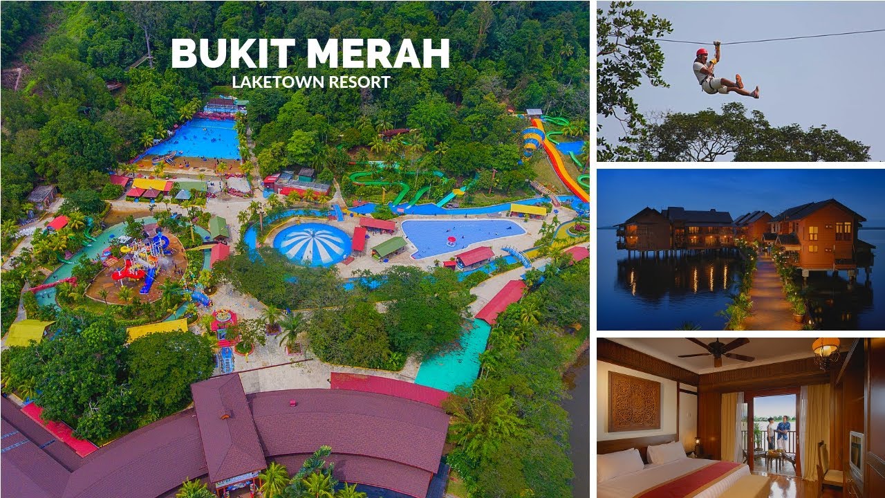 2 Days 1 Night Bukit Merah Lake Town Resort + Theme Park Package 2 天 1 夜武吉美拉长湖度假村配套