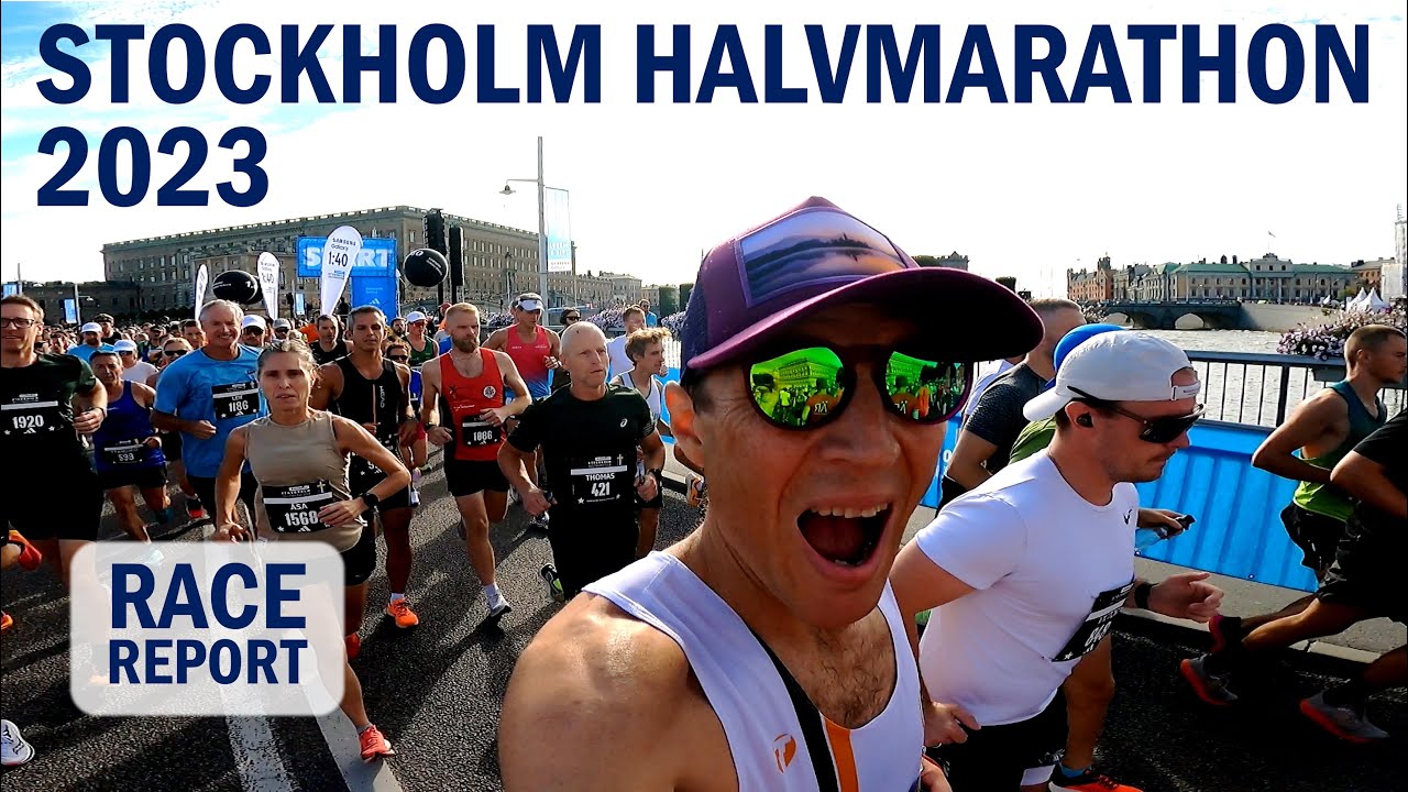Stockholm Halvmarathon 2023 - Race Report Vlog