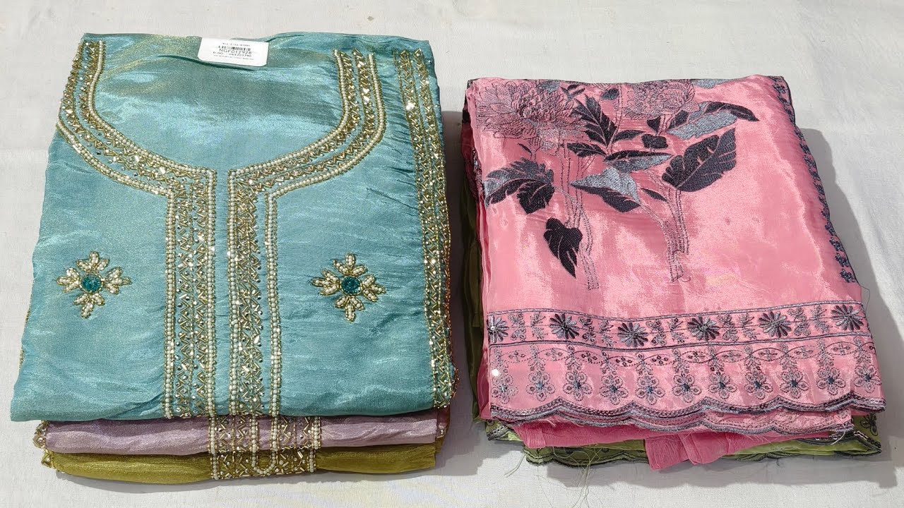 (31/10/25) Heavy Partywear suiton ki latest collection, Order no.9991846468