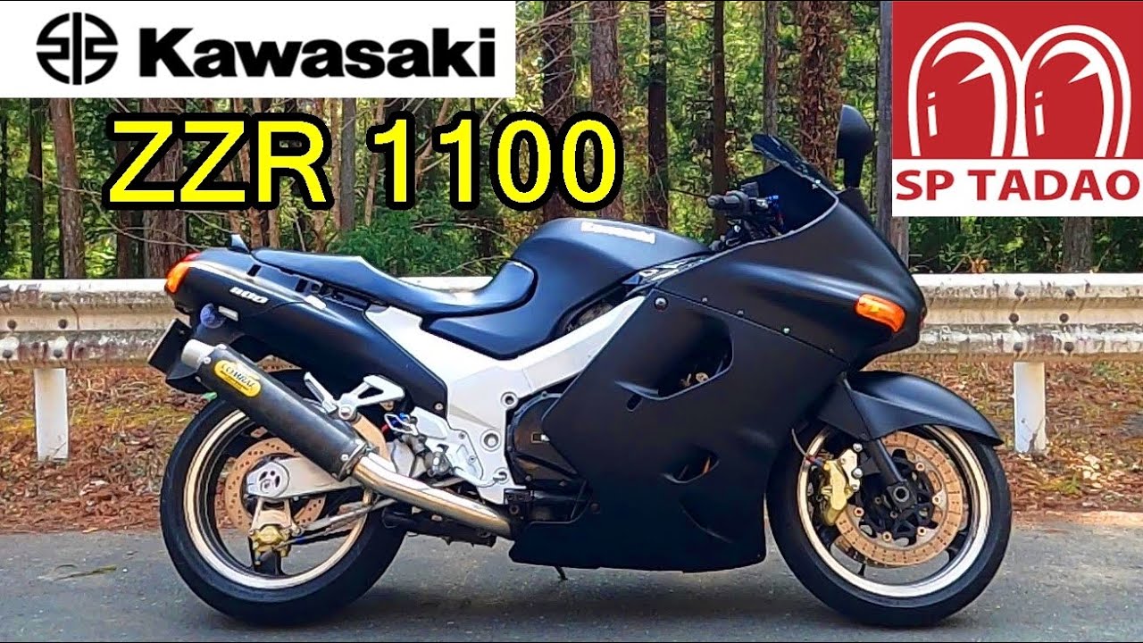 [Знакомство с автомобилем] Оригинал! Туринг Kawasaki ZZR1100 D2 1994 года, езда по извилистым дор...
