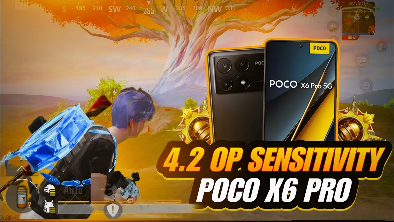 BEST GYRO 😱 SENSITIVITY BGMI FOR 🔱POCO X6 PRO 5G 🔥 BGMI / PUBG 120 FPS 
