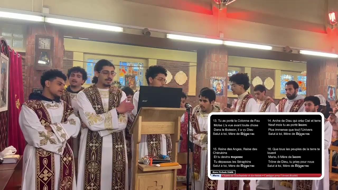 Divine Liturgie du 27/12/2025 accompagné de Anba Marc et de Abouna Yohanna et Abouna Abraham