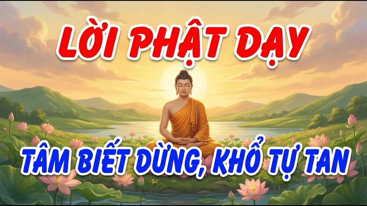 Phật Dạy: Sống Trầm Tĩnh Giữa Đời Ồn Ào – Biết Dừng Đúng Lúc, Tâm Tự An Yên | Bước Theo Phật