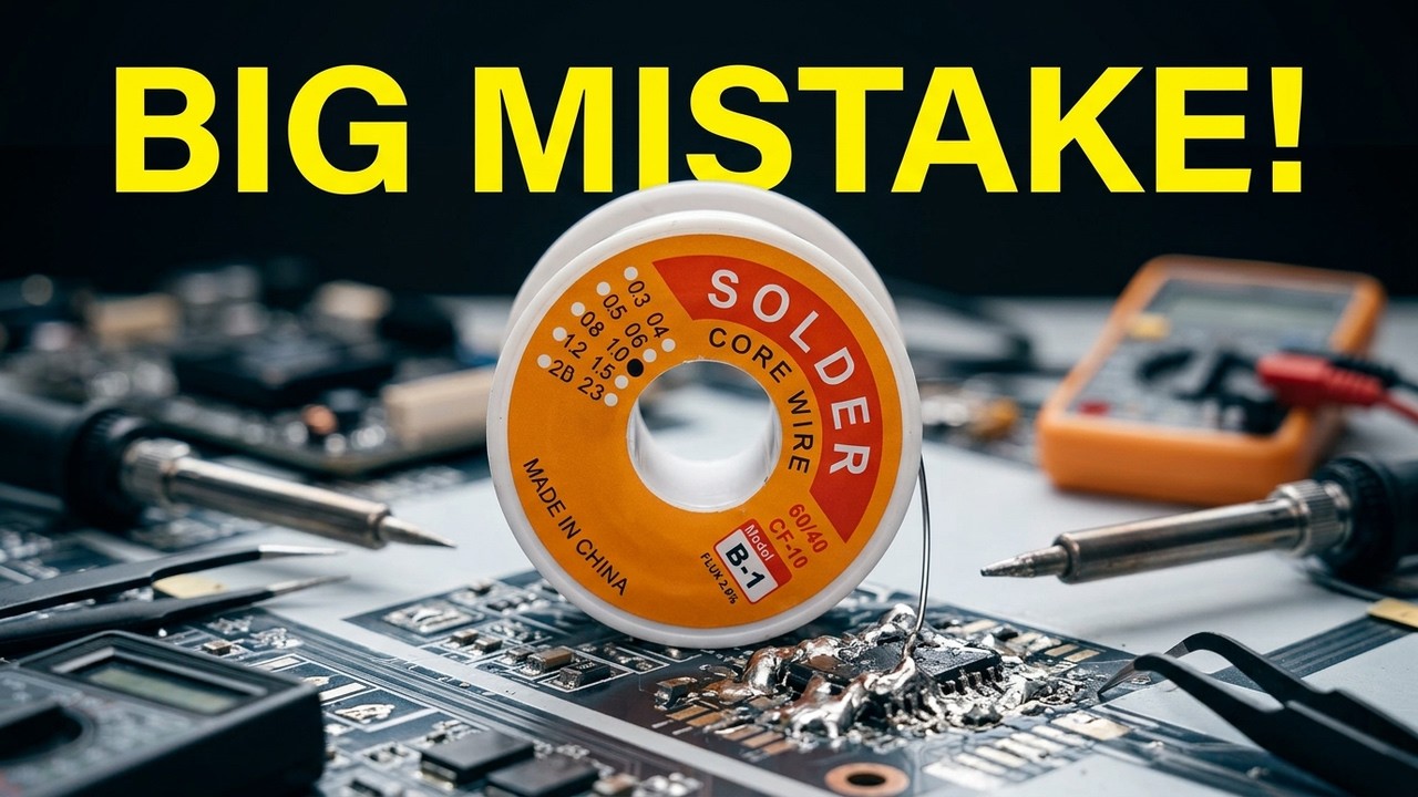 Your Desoldering Technique Is Wrong!