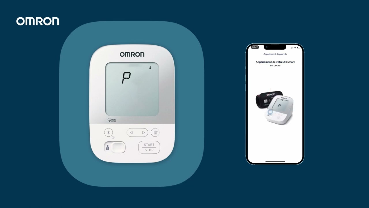OMRON connect – How to connect_Français (IOS)