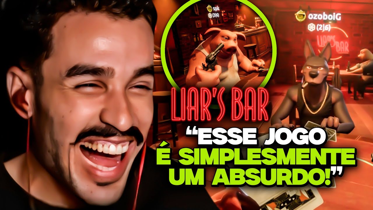 OS MAIORES MENTIROSOS DA HISTÓRIA! - LIAR'S BAR | STAG JOGA