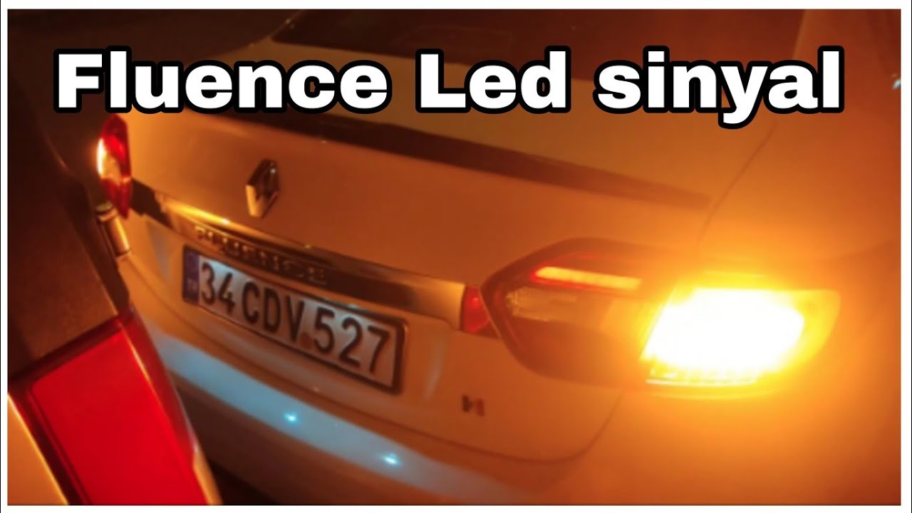 Renault Fluence led stop ampül değişim