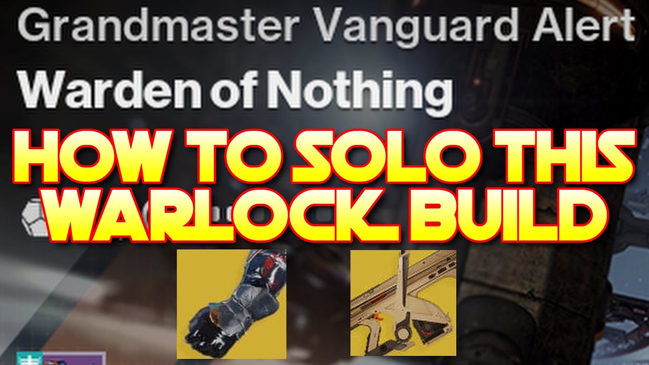 Destiny 2 - How to SOLO - Warden of Nothing Vanguard Alerts - 