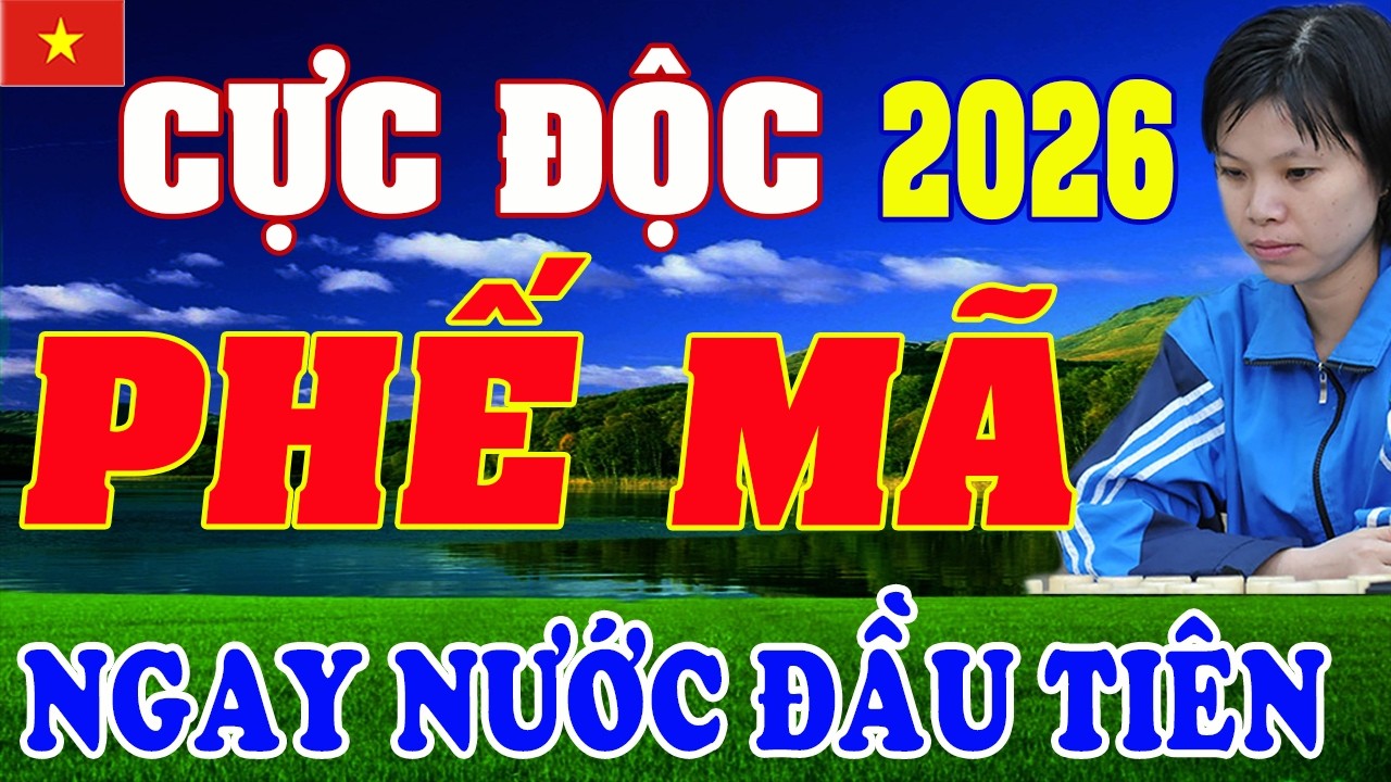 Vừa khai cuộc đã liều lĩnh Phế luôn Mã, Ngô Lan Hương đấu Nữ Kỳ Vương TQ | Cờ tướng Việt