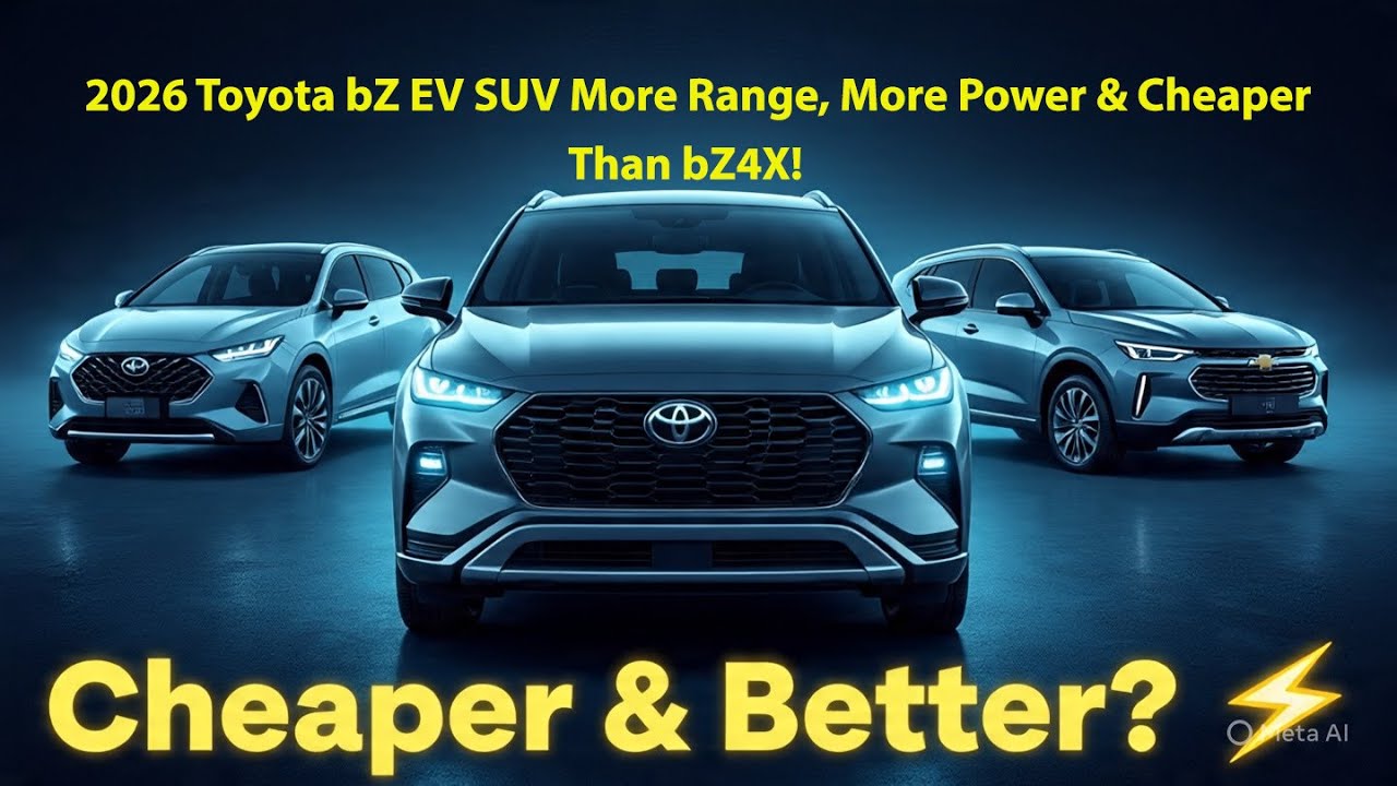 2026 Toyota bZ EV SUV | More Range, More Power & Cheaper Than bZ4X!