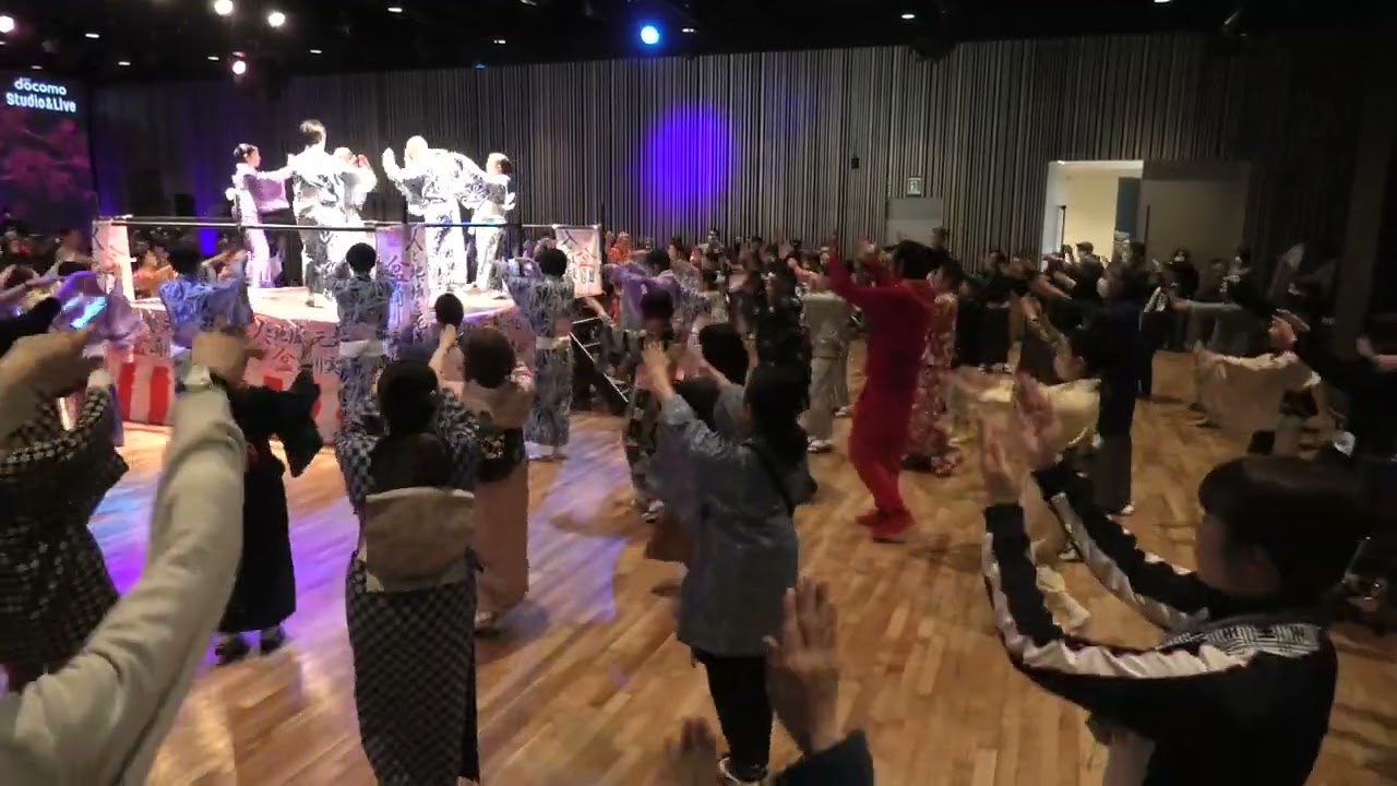 [4K]ドダレバチ（津軽甚句）　2025年竹芝盆踊り10　第5回竹芝みなとフェスタ　東京ポートシティ竹芝ポートホール