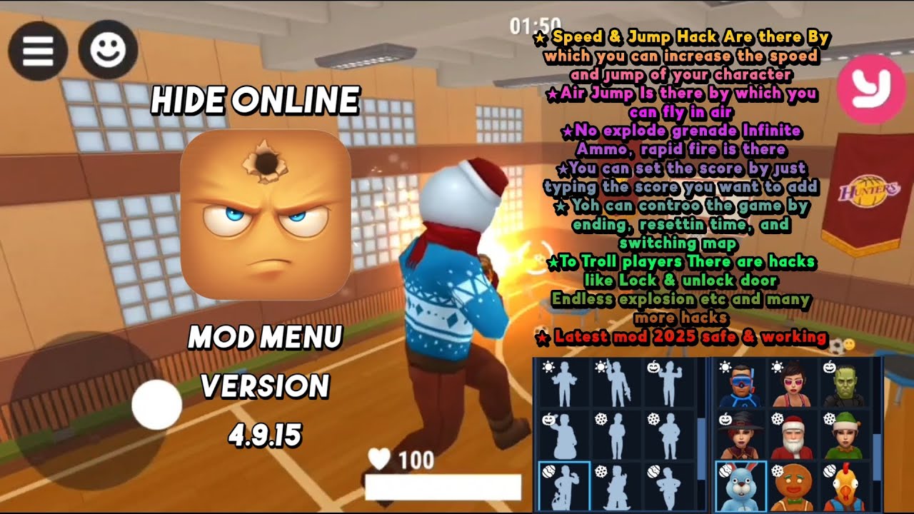Hide Online New Mod Menu V_4.9.15