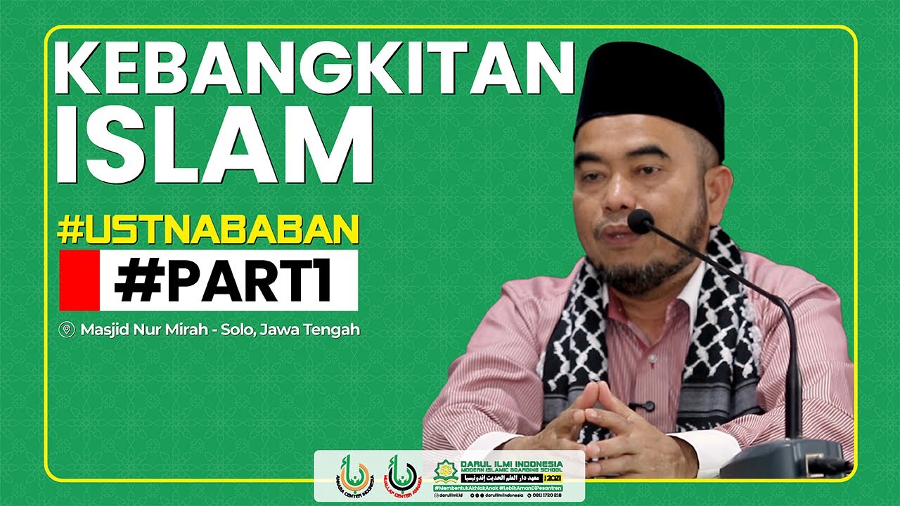 #SAFARIDAKWAH #KEBANGKITANISLAM #MASJIDNURMIRAH #SOLO PART 1