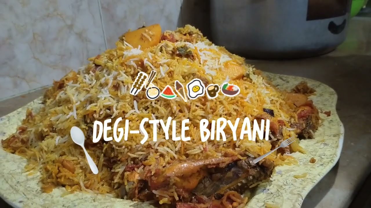 Simple, Quick and yummy recipe of degi style biryani #easyrecipe#quickand simple#biryani