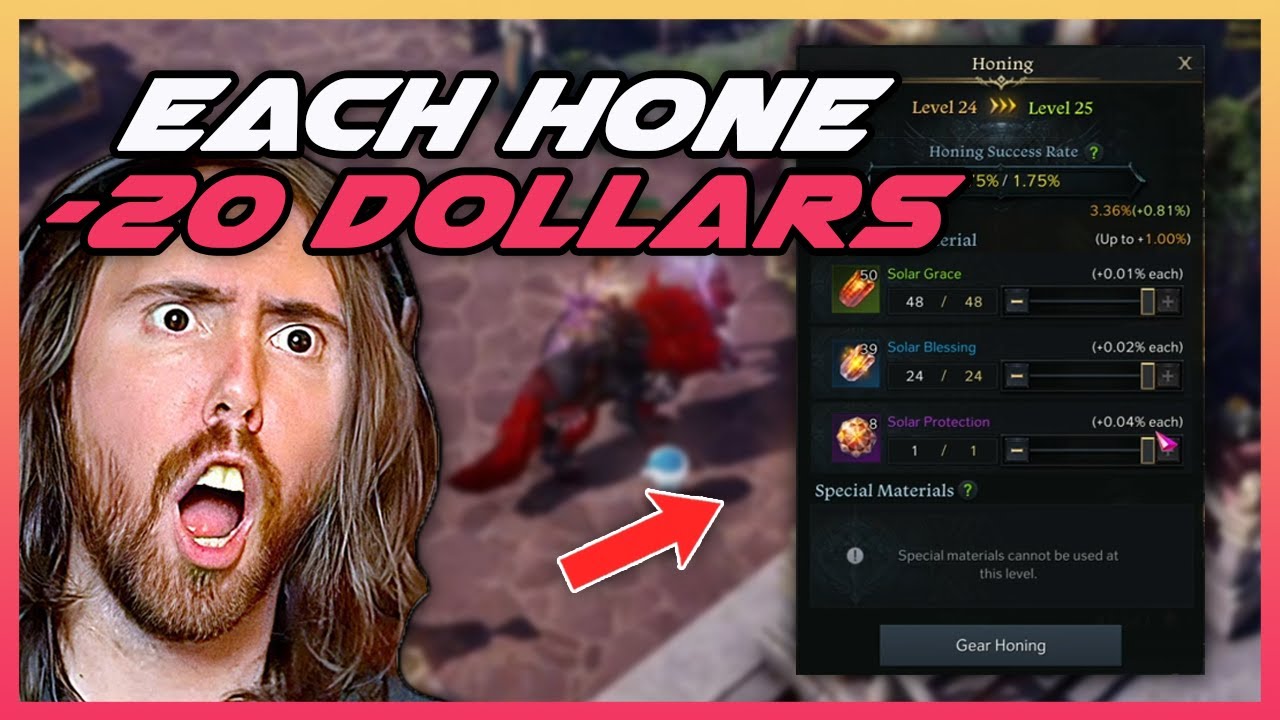 HE TEARS UP 20 DOLLARS FOR EVERY HONING FAIL! | LOST ARK DAILY HIGHLIGHTS AND FUNNY MOMENTS #71