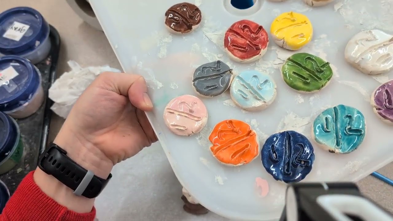 Glazing Clay